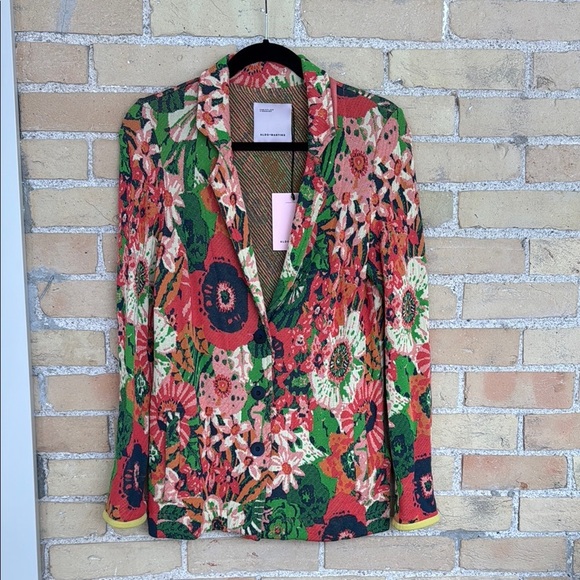 Aldo Martins Jackets & Blazers - NWT Aldo Martins Floral Multicolor Women's Blazer